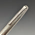 Circa 1970 British Vintage Yard O' Red Sterling Silver Propelled Pencil & Ballpoint Pen